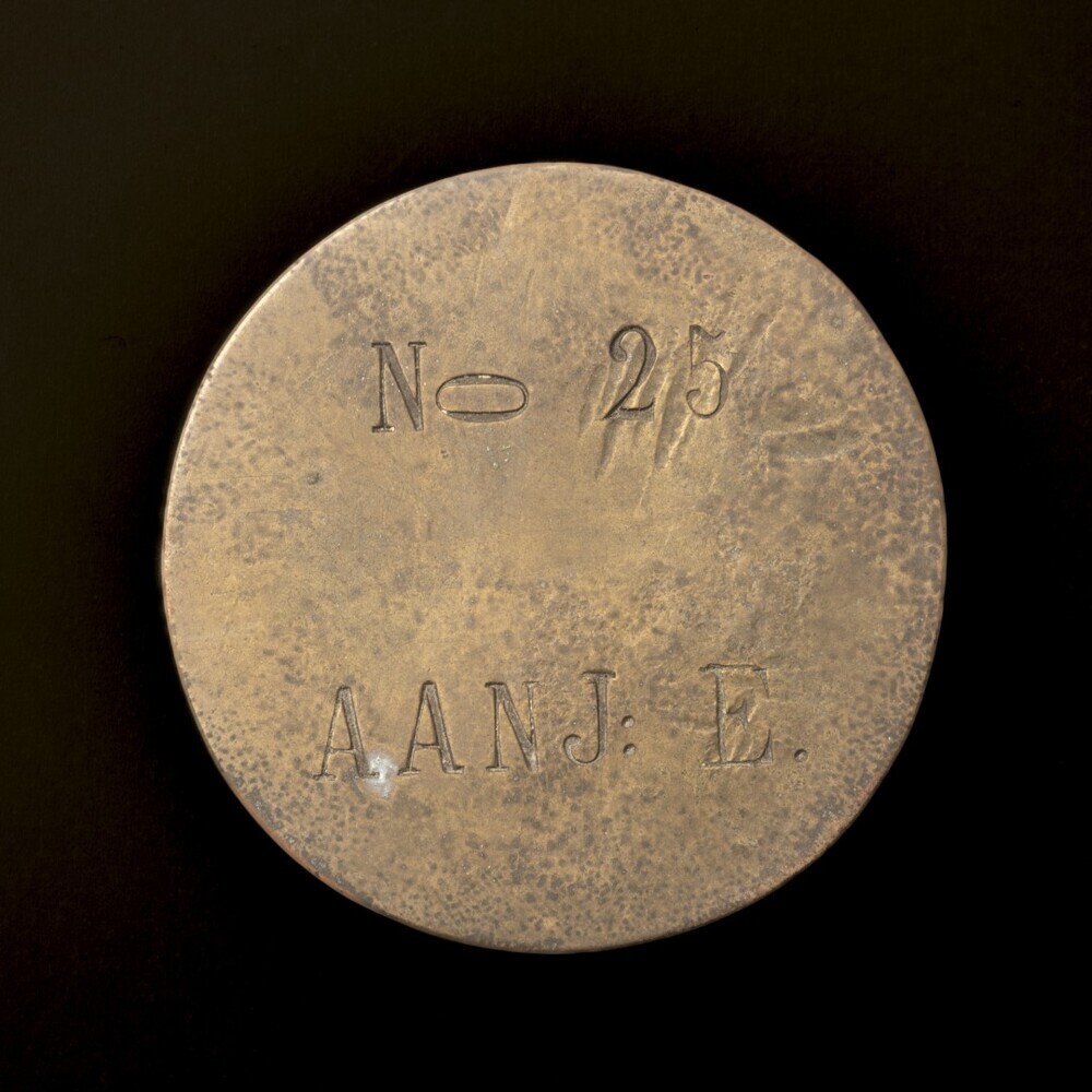 Brandspuitpenning 19e eeuw, Groningen