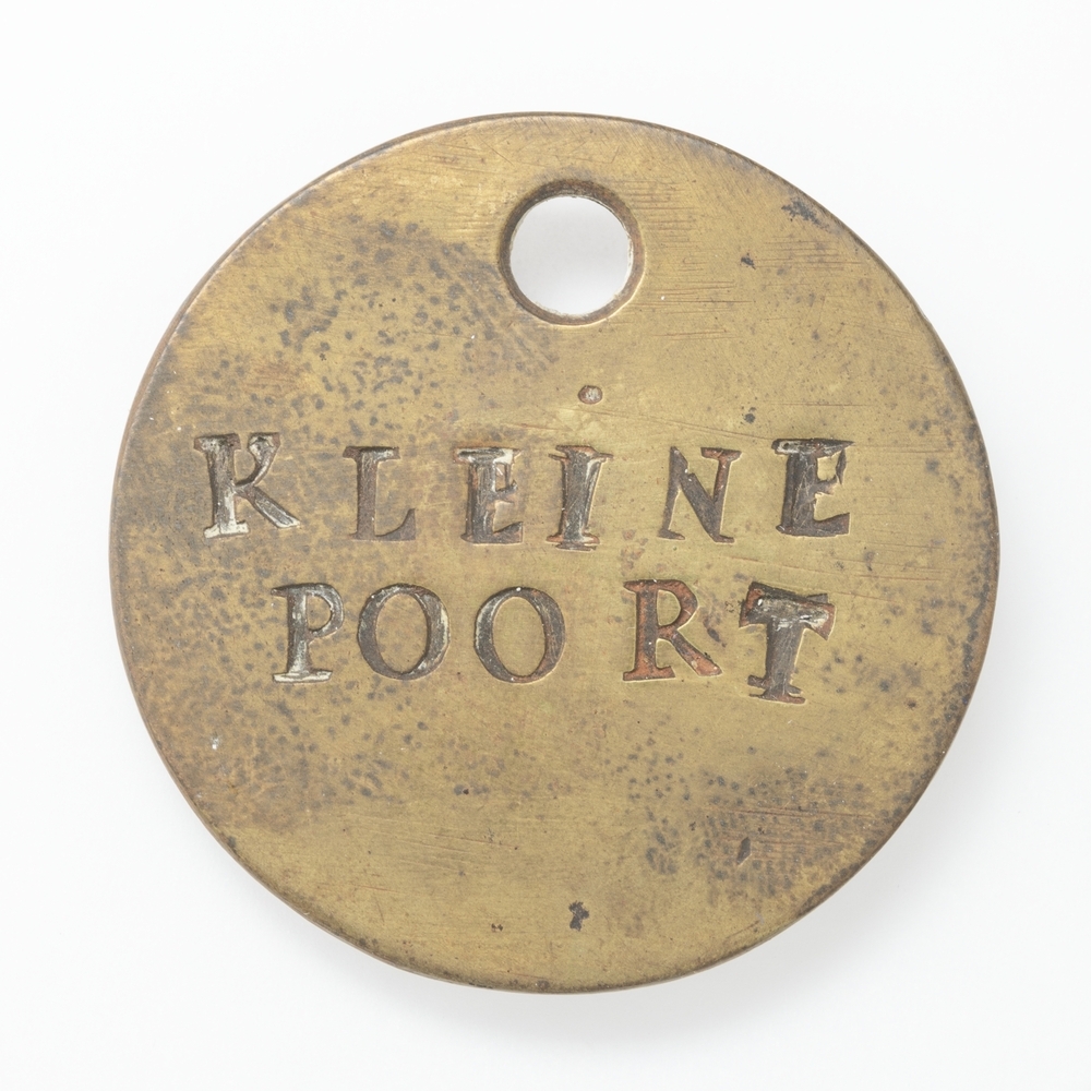 Poortpenning Kleinpoortje Groningen