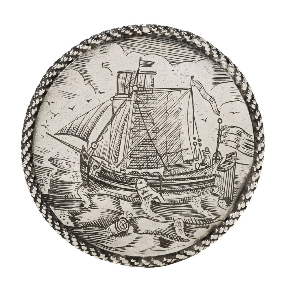 Gildepenning van de grootschippers in Leeuwarden