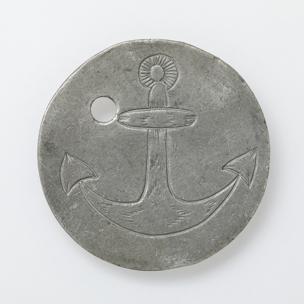 Gildepenning van de schuitenschuivers Groningen