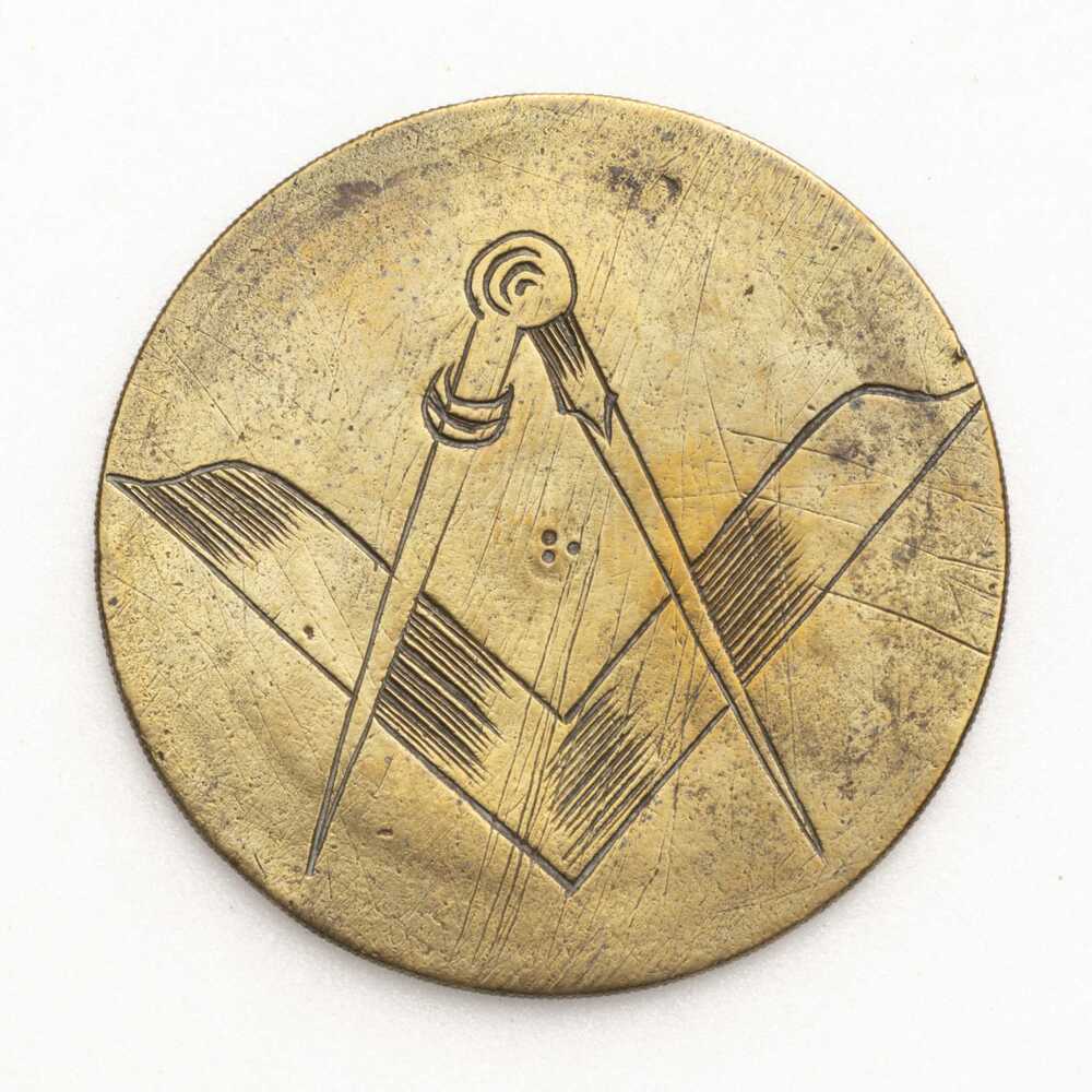 Gildepenning van de timmerlieden in Groningen