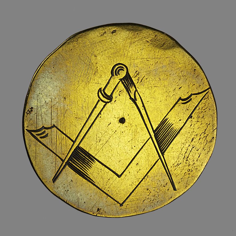 Gildepenning van de timmerlieden in Groningen