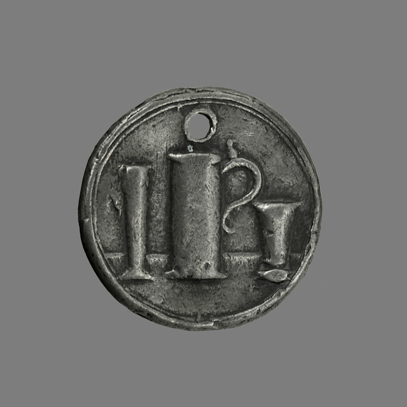 Gildepenning Tappers Groningen 1794