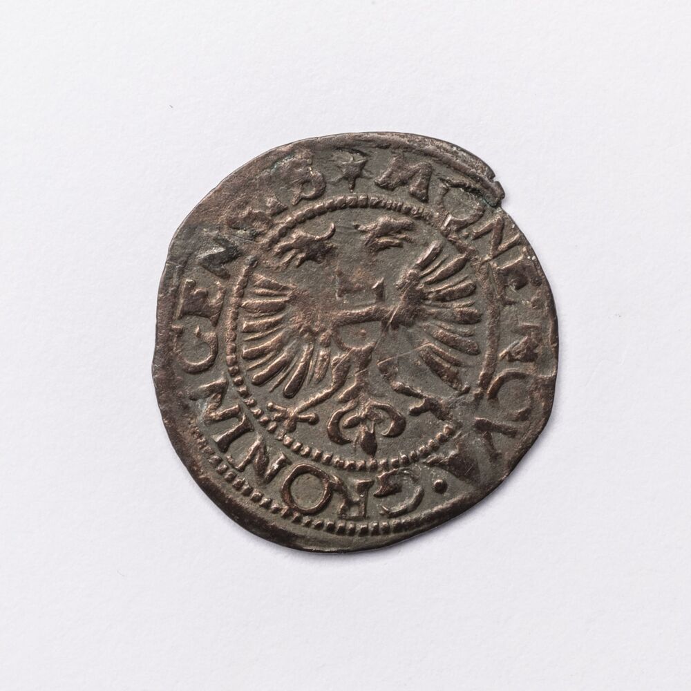 Plak (= 1/8 stuiver Brabants) 1600, stad Groningen