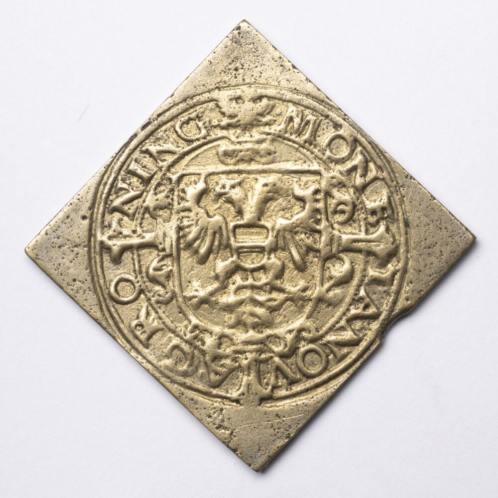 Flabbe of Dubbele Jager (=4 Stuiver) 1635, stad Groningen