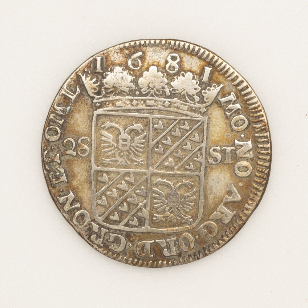 28 (achtentwintig) Stuiver 1681, Groningen (Stad en Lande)