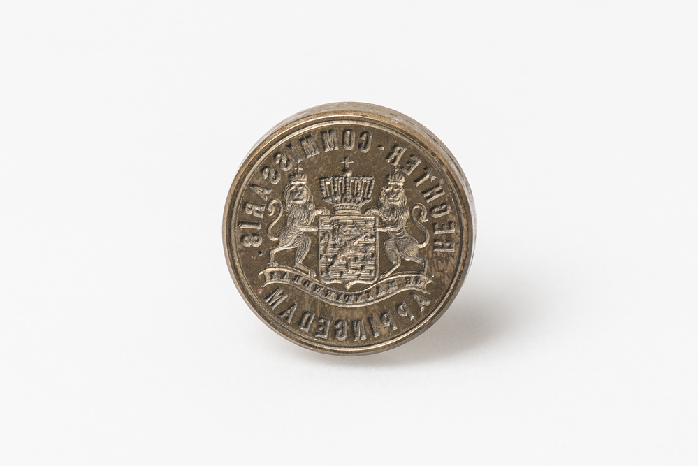 Stempel van den rechter-commissaris te Appingedam