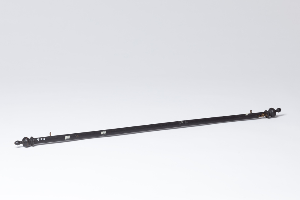 Ophangstok voor geschiedkundige kaart