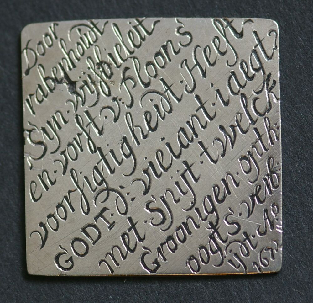 Stad en Lande, achtste rijksdaalder 1672 van 6¼ stuiver