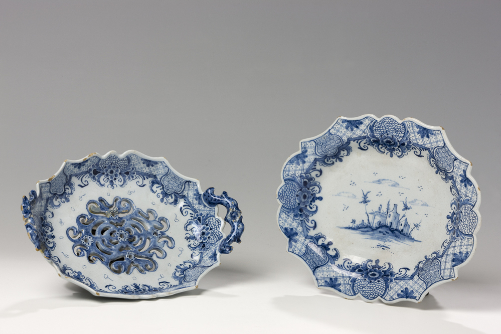 Fruittest met onderschotel