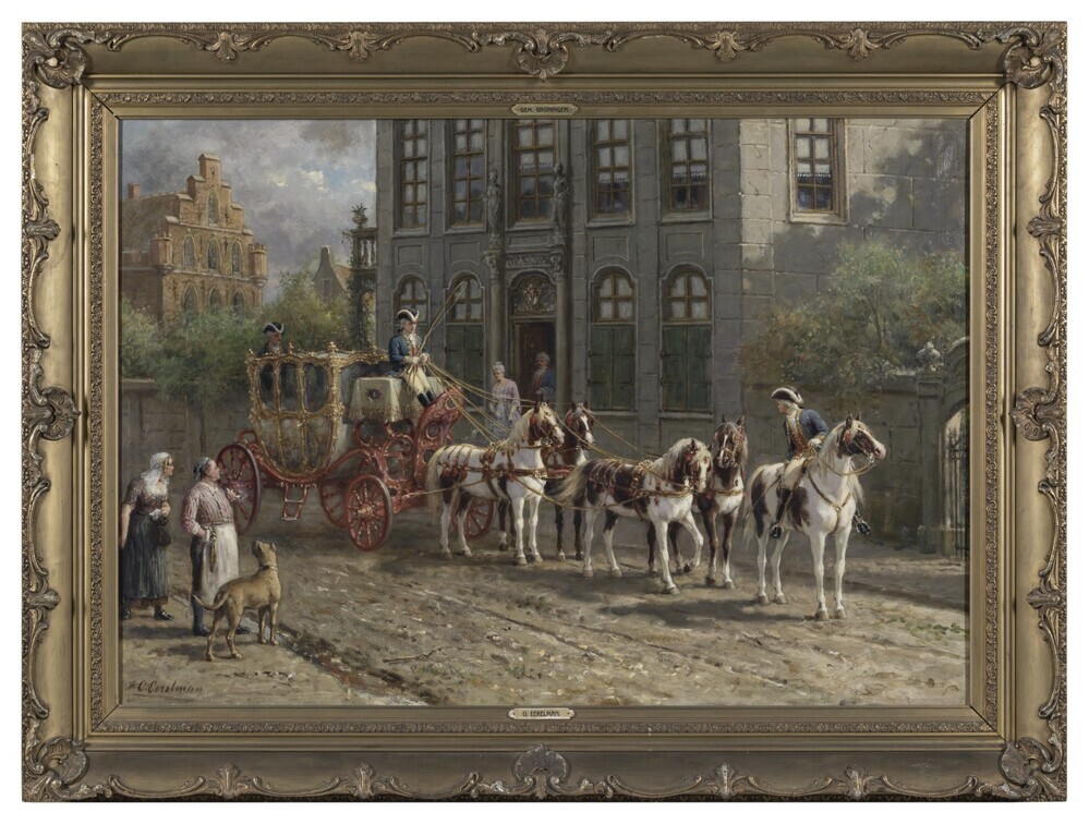 Staatsiekaros tijdens Lodewijk XV