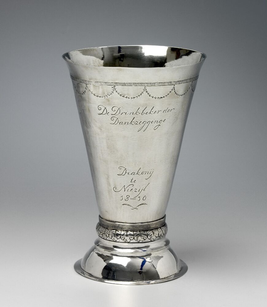 Avondmaalsbeker (uit kerk: Niezijl)