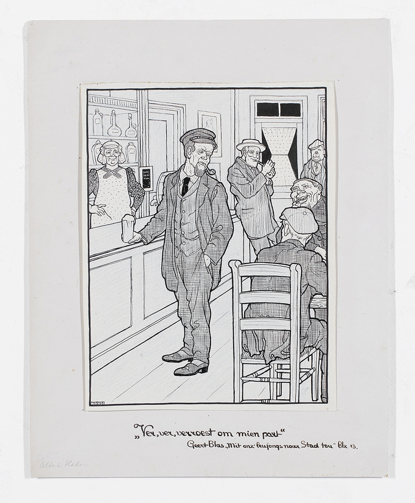 Illustraties bij: Mit onz' leujongs noar Stad tou