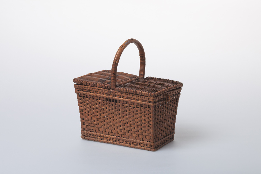 Rieten kinder boodschappenmandje