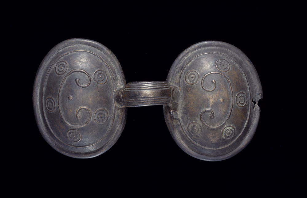 Brilfibula van brons (Bonnerveen)