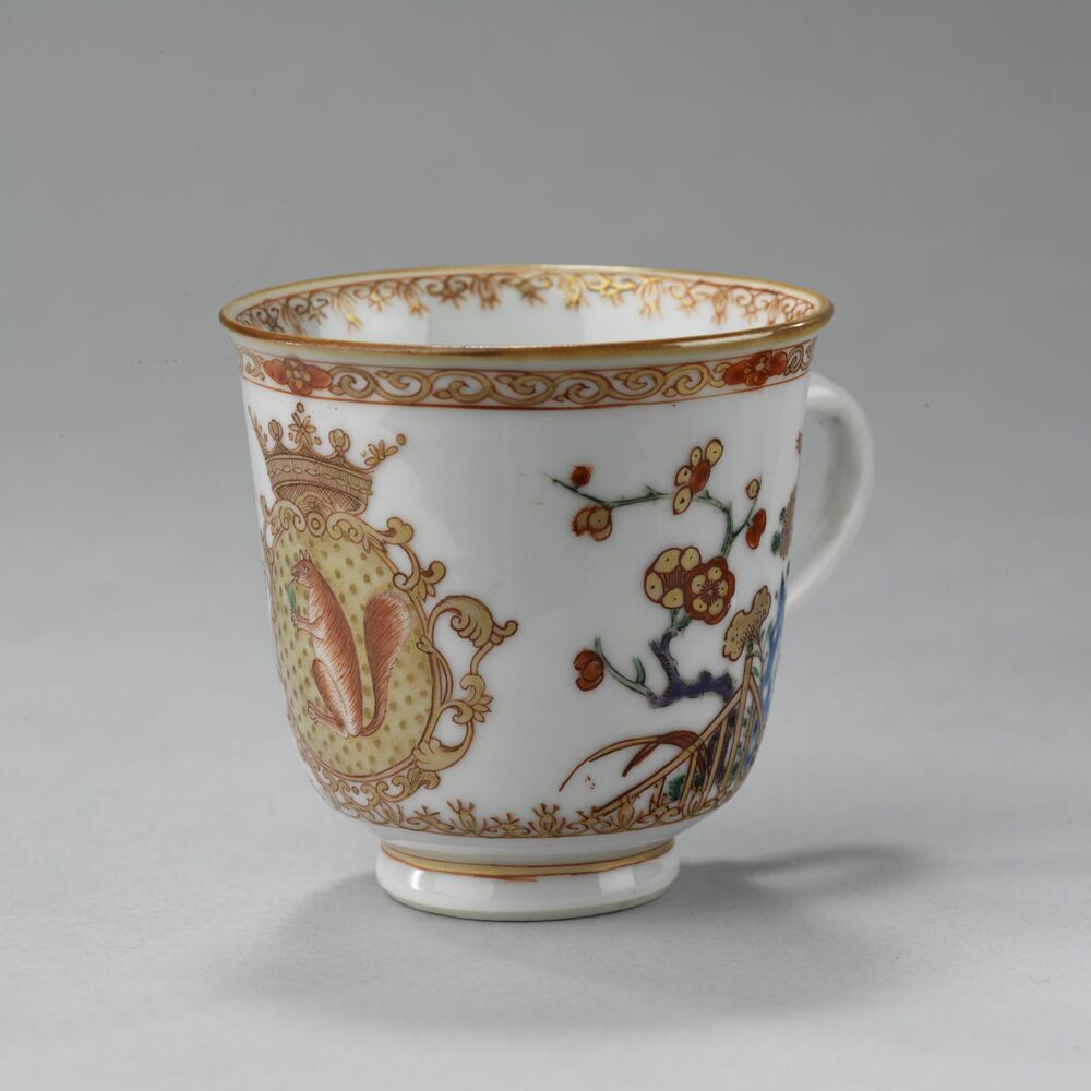 Chocoladekop met familiewapen Sichterman