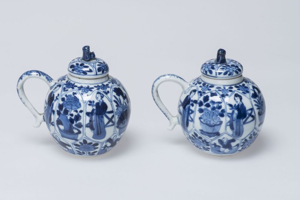 Mosterdpotje met deksel