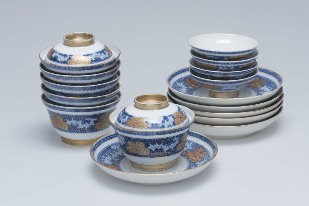 Dekselkop met schotel