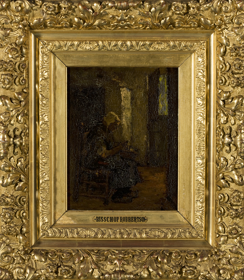 Het oude moedertje (vermoedelijk te Dongen)