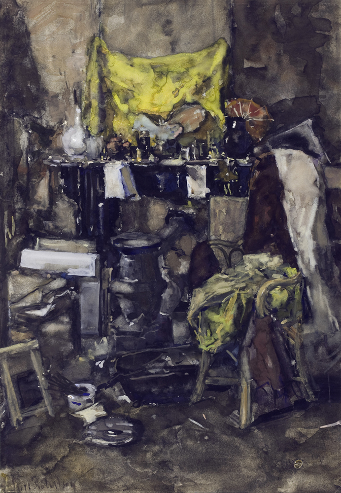 Hoekje in het atelier