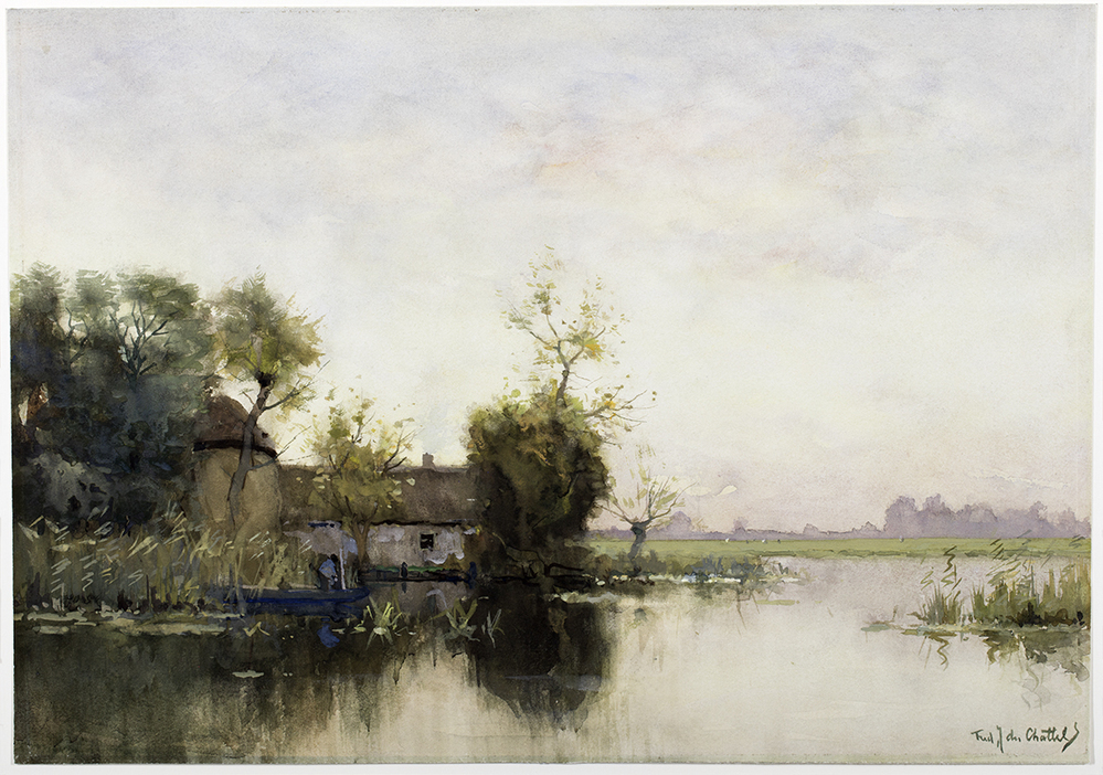 Landschap met water Vreeland