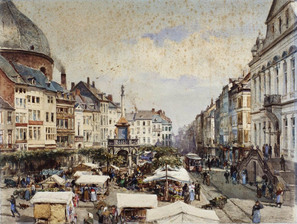 Markt te St. Josse ten Node-Brussel