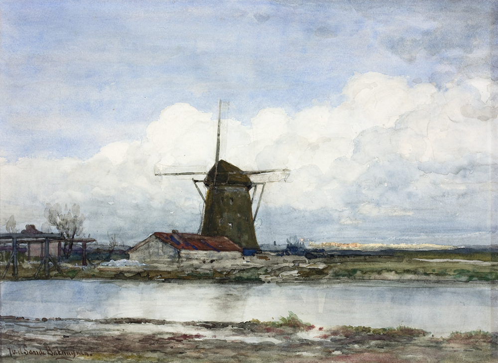 Molen bij Amsterdam