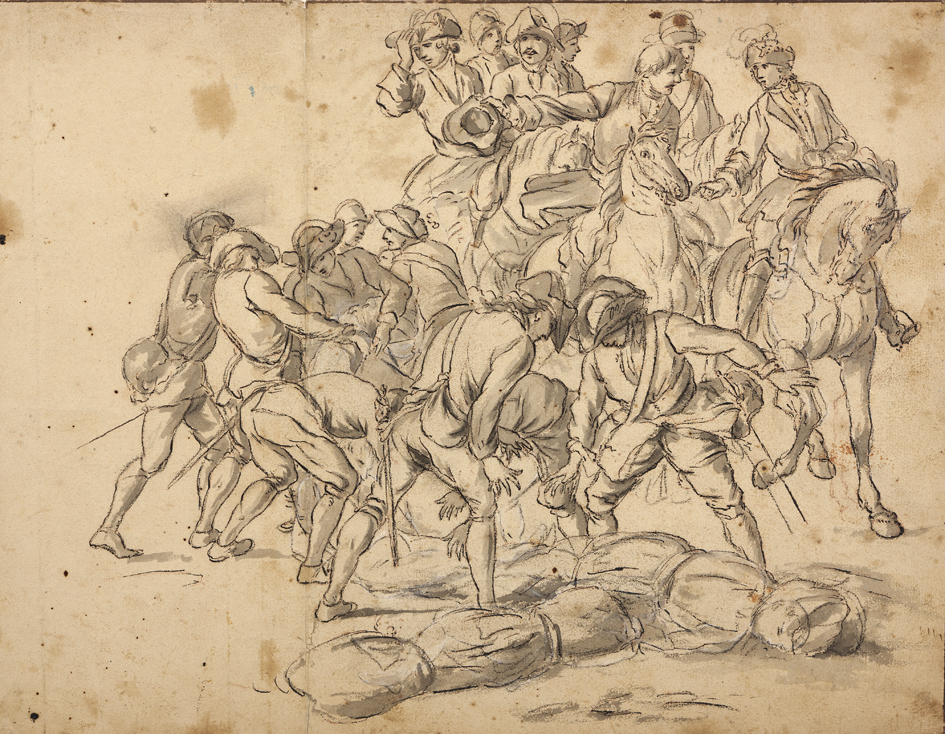 Ongeïdentificeerde historische scène