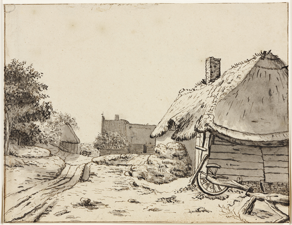 De buurtschap Zuidergeest bij Bergen op Zoom