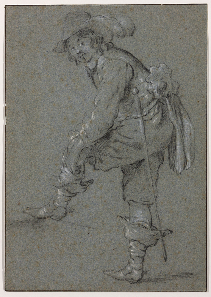 Studie voor het portret van Pieter Meffert