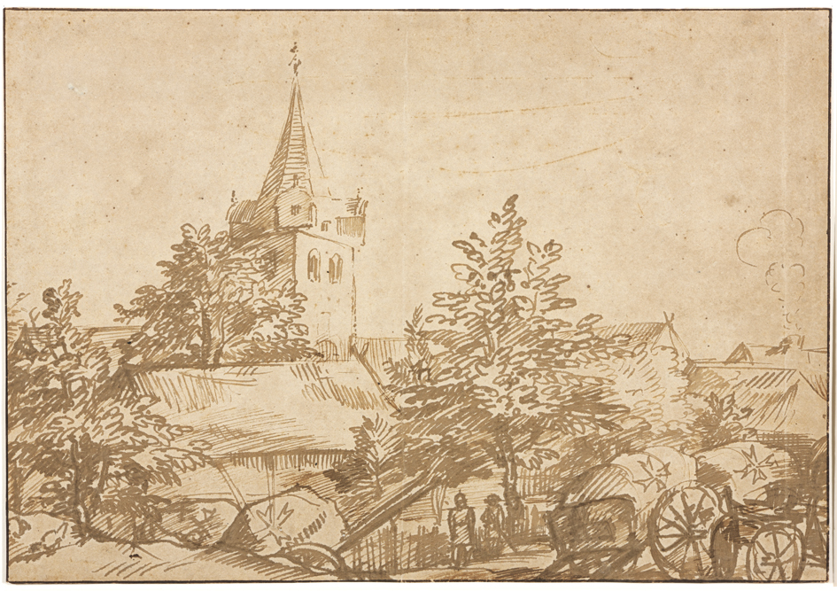 Johan Maurits op weg naar Frankfort