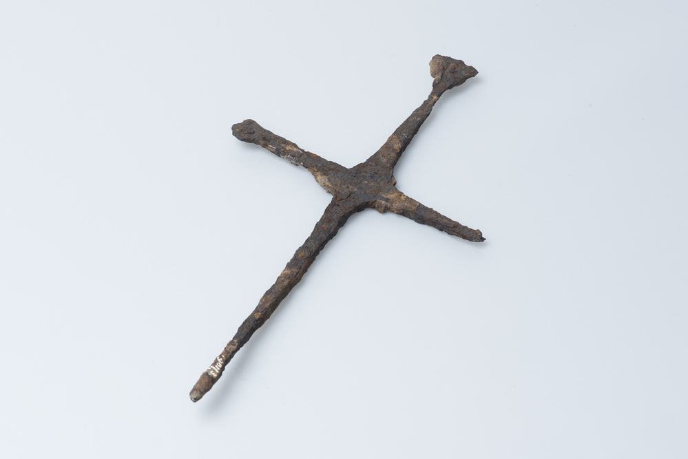 IJzeren crucifix (Kloosterwijtwerd)