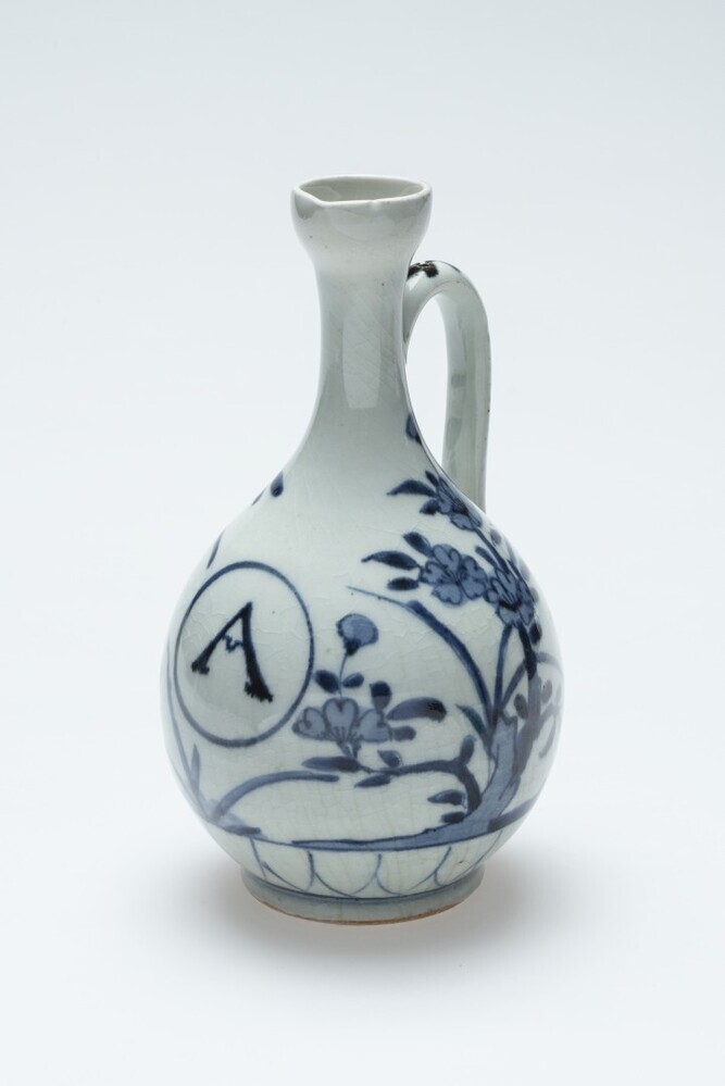 Deel van een olie- en azijnstel