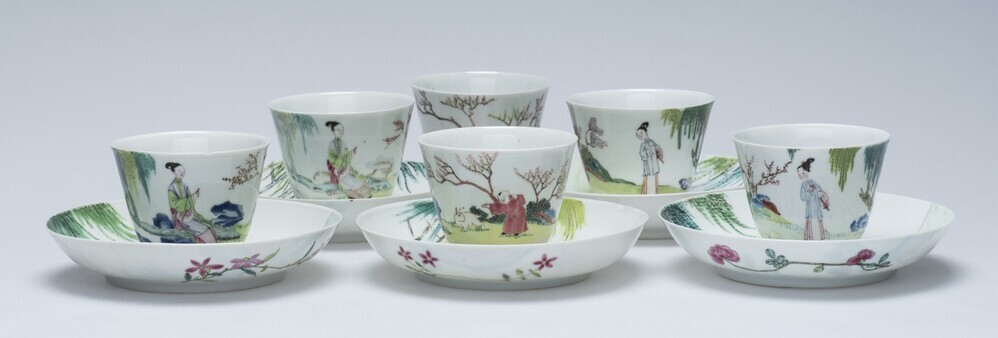 Chocoladekop en schotel