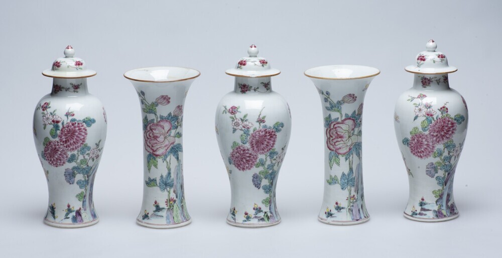 Kaststel famille rose