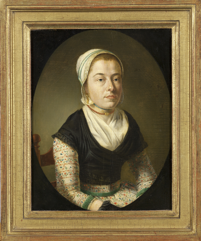 Vrouw in Zeeuwse klederdracht