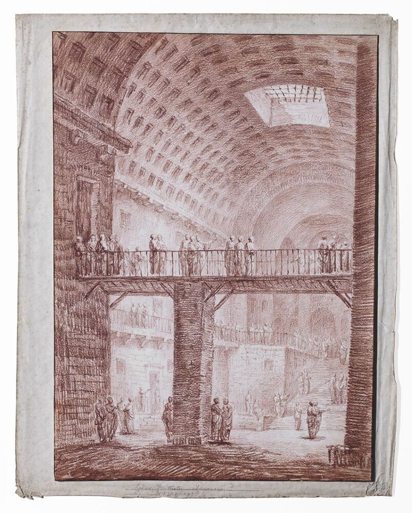 Gevangenisinterieur te Rome