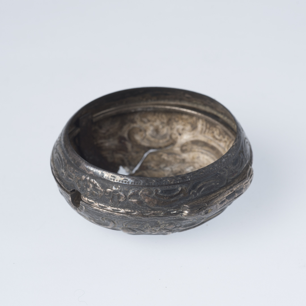 Zilveren horlogekast