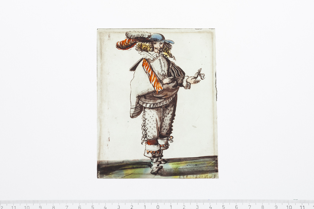 Gebrandschilderd glazen ruitje