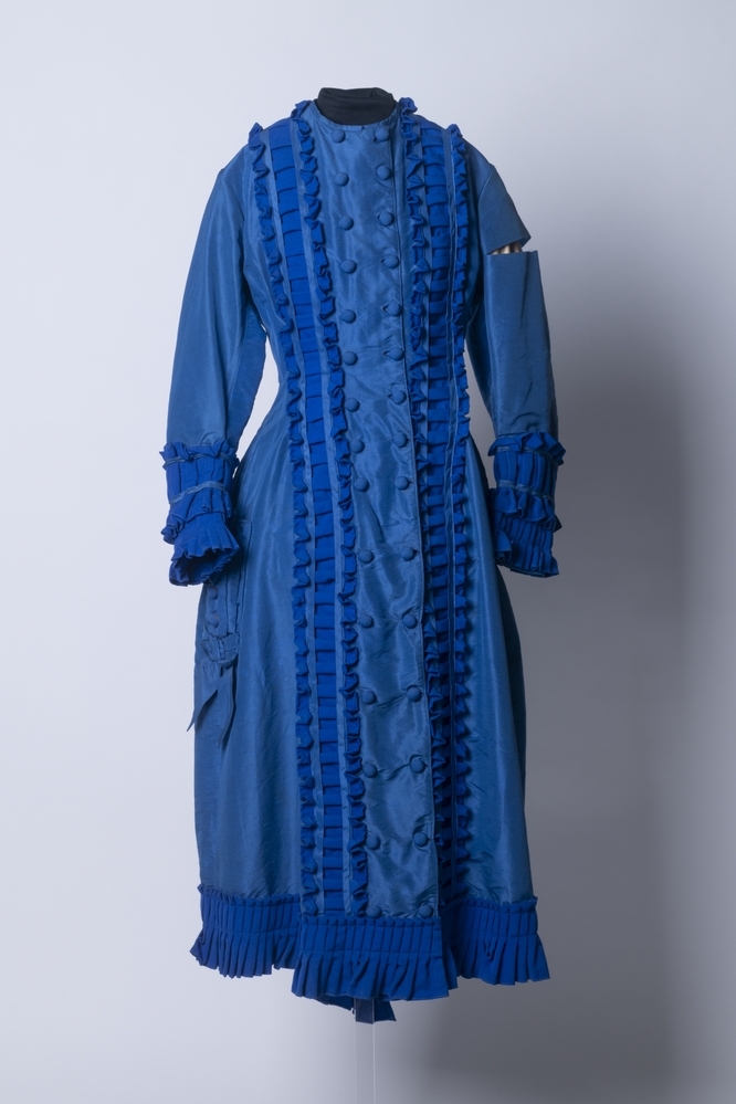 Japon van blauwe ribzijde