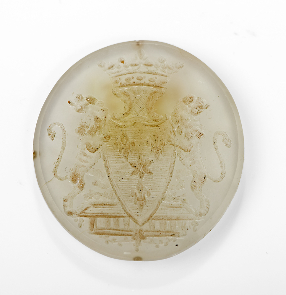 zegelsteen met wapen Alberda