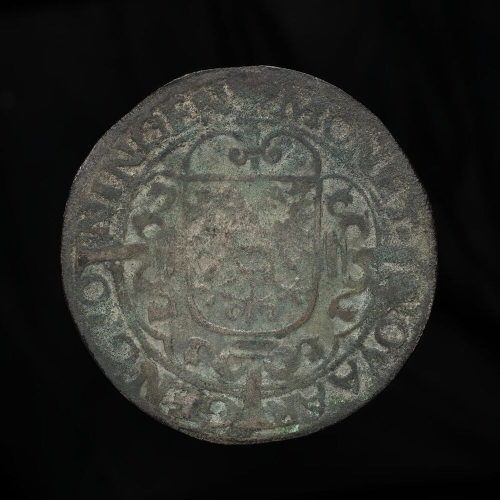 Flabbe (= 4 stuivers) 1582, stad Groningen