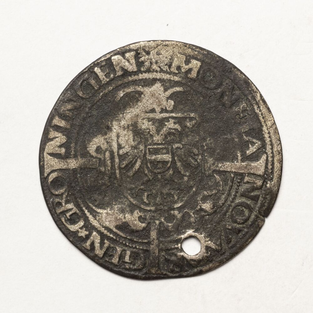 Dubbele Jager, Flabbe (= 4 stuivers) 1562, stad Groningen