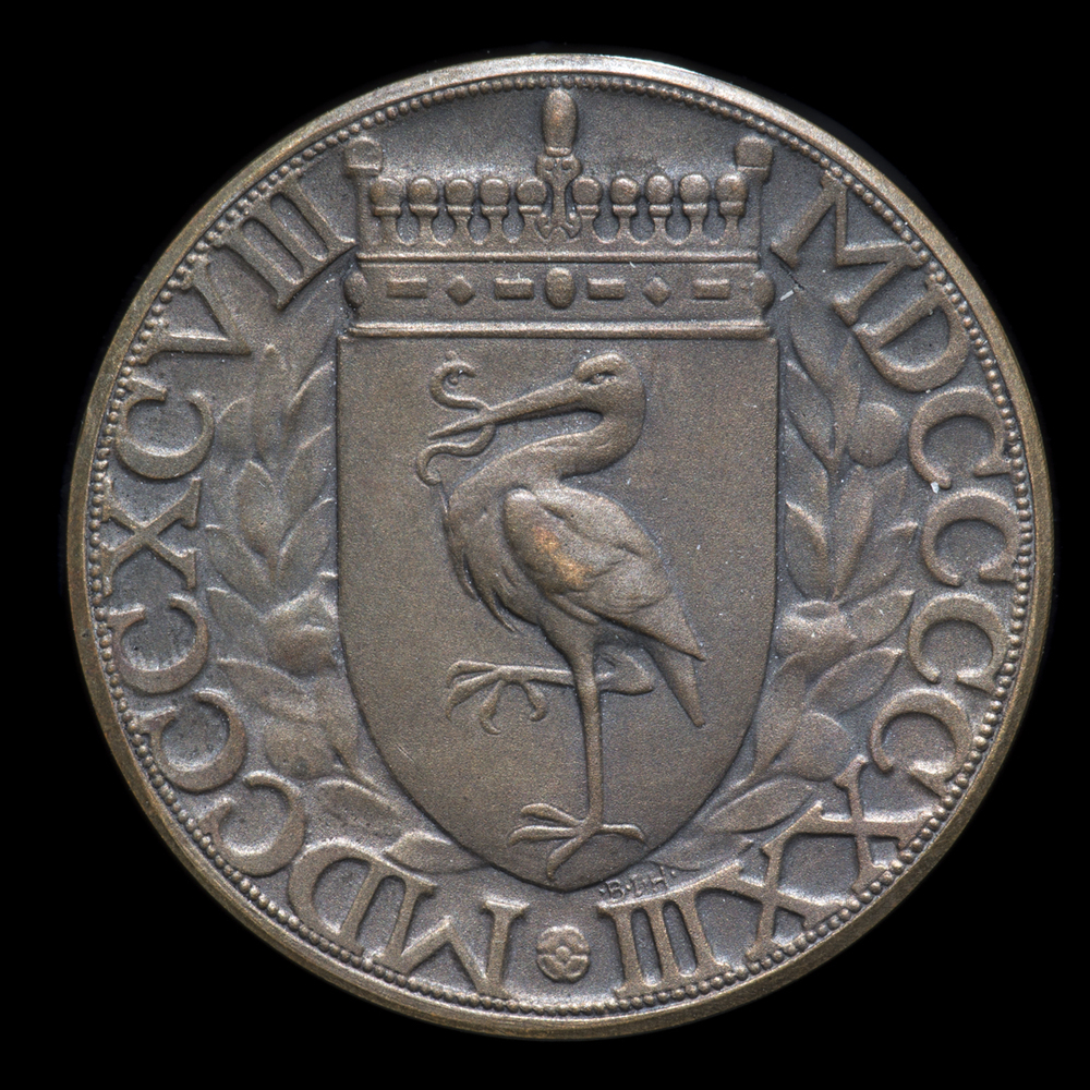 Gedenkpenning 25 jarig regeringsjaar van de Koningin 1923