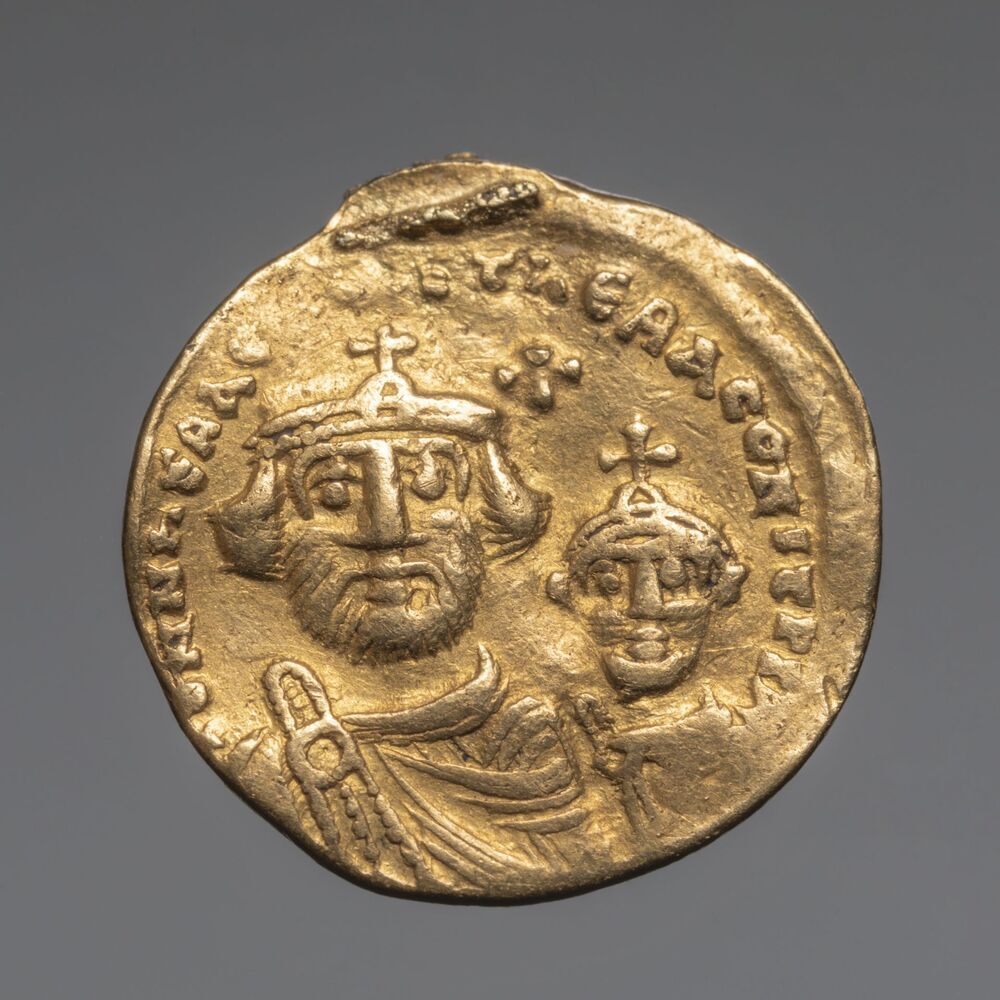 Solidus, Heraclius I en Heraclius Constantijn, Constantinopel (Leens)