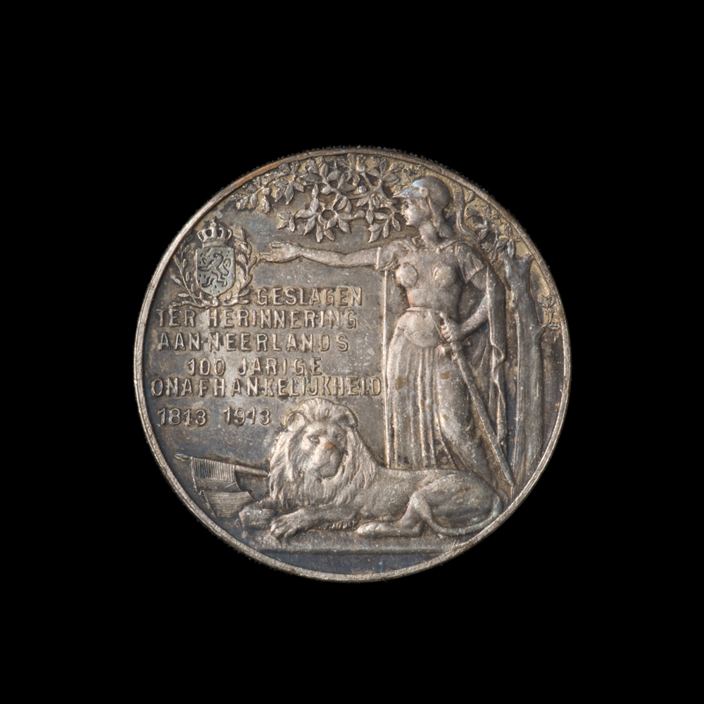 Gedenkpenning op 100 jaar Nederlandse Onafhankelijkheid