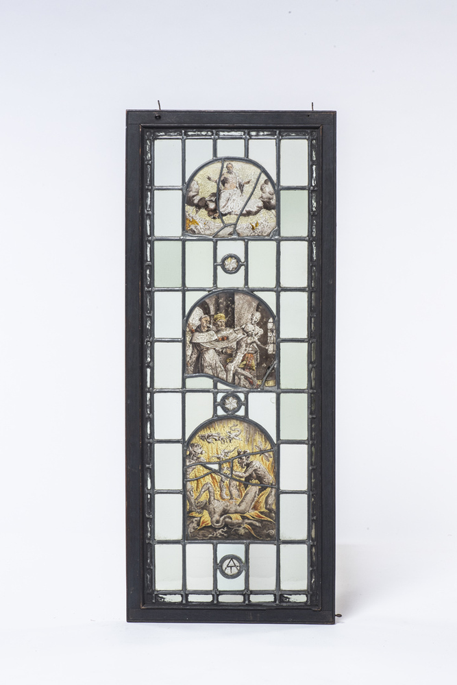 Gebrandschilderde ruit