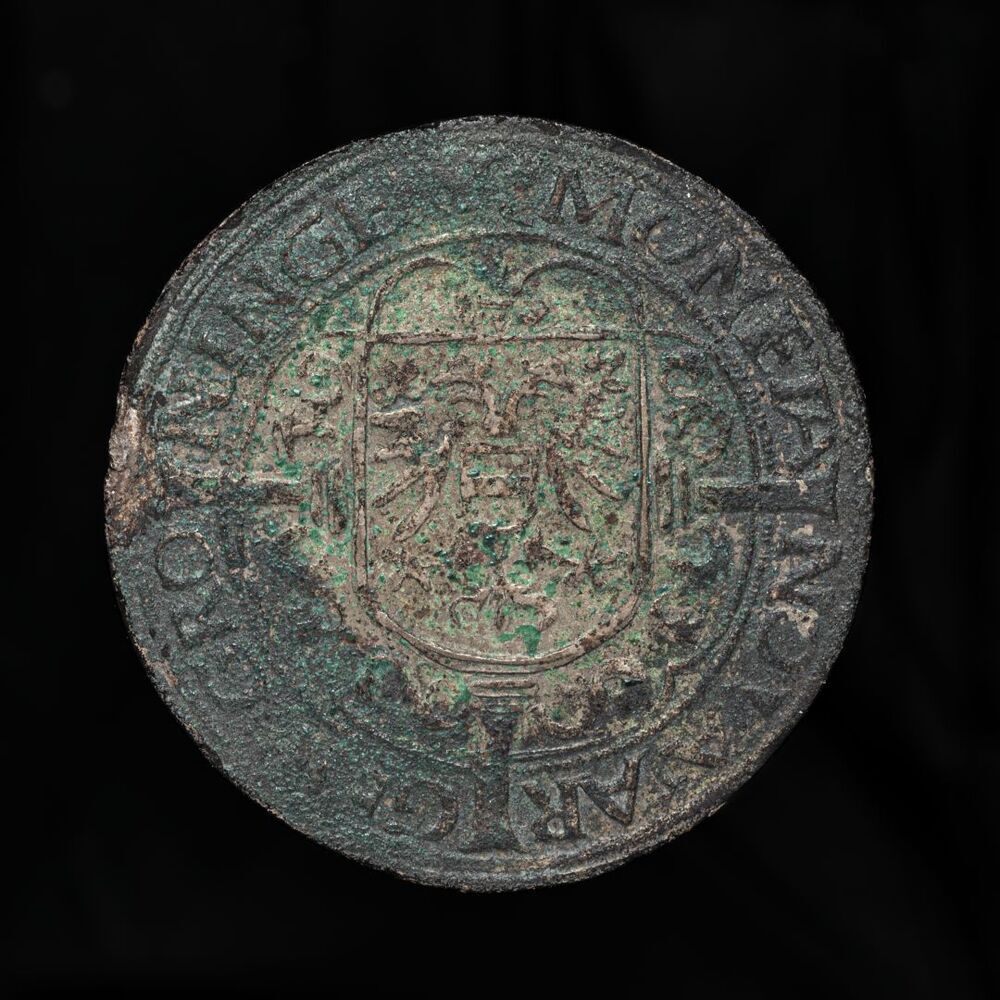 Flabbe (= 4 stuivers) 1584, stad Groningen