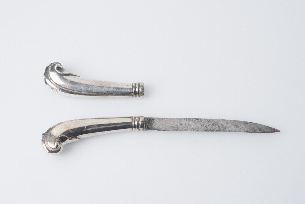 Stadszilver Groningen, confiture-mes en - mesheft