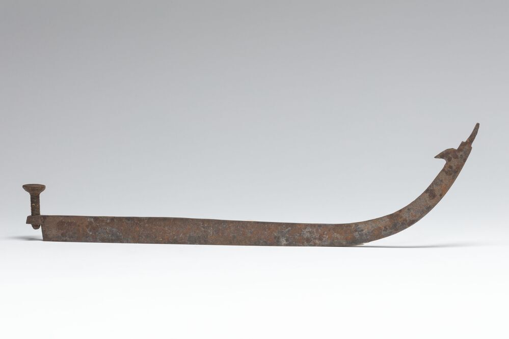 IJzer van een schaats